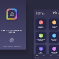 Banking App Home