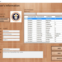 GUI - Christian Vision School Computerized Library System