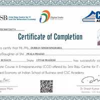 CSE certifed by govt. of India