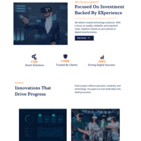 VayItech Innovation Systems Wordpress website