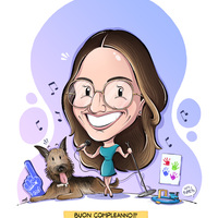Birthday Caricature