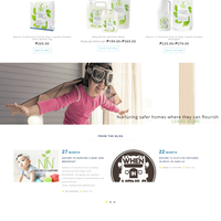 Plant Based Home Cleaning Products Website