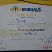 Achievement embrace