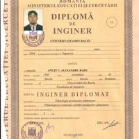 Engineer diploma 