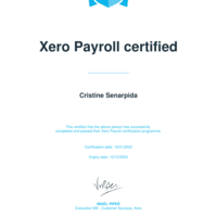 Xero Payroll Certified