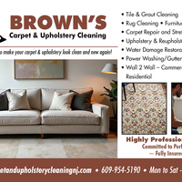 Postcard for Rug/Upholstery Business