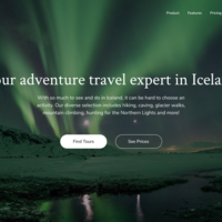 Website Landing Page