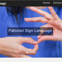 PSL Pakistan Sign Language Webiste