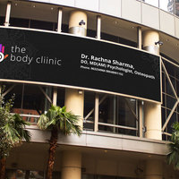 The Body Clinic Board mockup
