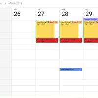 Calendar Management 