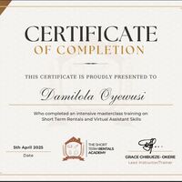 SHORT TERM RENTALS CERTIFICATE