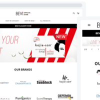 Shopify Store Build #1 (Bevi)