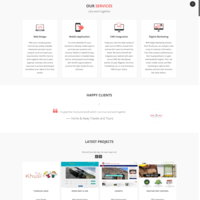 SkrollX - Custom PHP Website