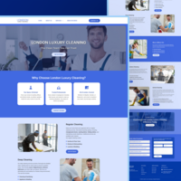 Cleaning Service Website