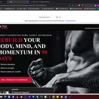 GHL Sample Sales Page Above the Fold 