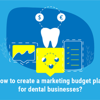 Online banner for dental business