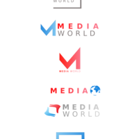 Media World Logo Desinging 