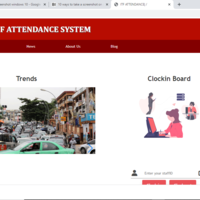 Attendance web app (back-end included)
