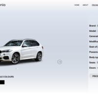 car promotion web design ( Figma )
