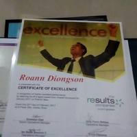 Monthly Perfomance award