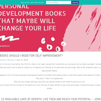 Lifestyle blog post