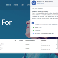 Facebook Pixel Helper 
