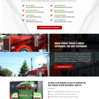 Truck service website