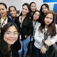 A photo of me together with my team. 