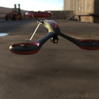 Concept 3d Drone Visualization