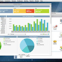 Some of the working data of Intuit QuickBooks.