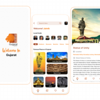 Gujarat Tourism UI