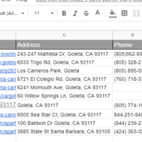 Sample Data Entry 