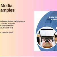 Social media post sample