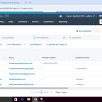 Hubspot contact
