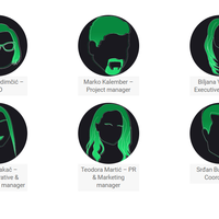 About us section - avatars