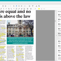 Proofreading sample - The Light newspaper, Dec 2022