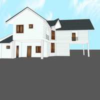 An incomplete draft ordered by the client for paint layouts