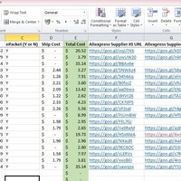 Create a spreadsheet for Product Research