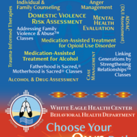 White Eagle Behavioral Health Dept. handout