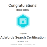 Google Adwords Certification 2018-2019