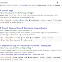 Bossquash | Keywords Ranking 