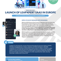 Leaxpert press release