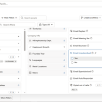 Lead generation using Apollo filters