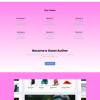 Social Blog Business Website About