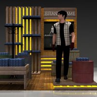 Jeans Retail Designs Industrial Concepts