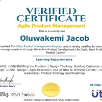 CertificateAgile Product Management