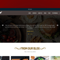 Layout for WordPress Theme - MANJARÊ