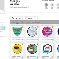 Credly Learning Badges