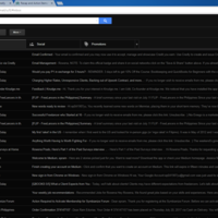 Create filters in gmail, and organize emails with labels,