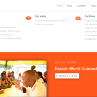 Website for Charity organization